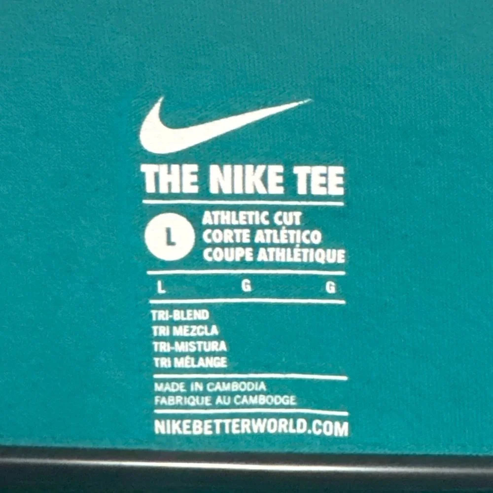 Nike Turquoise Athletic Tee - Picture 3 of 3